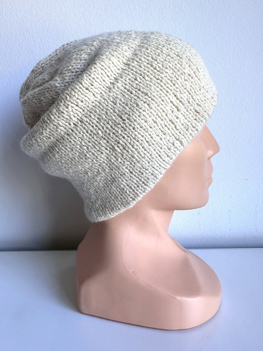 Ręcznie robiona Czapka hand made Tweed RONIA 14 Sorbet Cherry