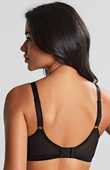 Biustonosz Panache NINA 10941 Balcony Bra Black Floral
