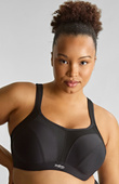 Biustonosz sportowy Sculptresse Panache SPORT 9441 Non Padded Sports Bra Black