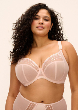 Biustonosz Elomi MATILDA EL8900PLH Uw Plunge Bra Pearl Blush