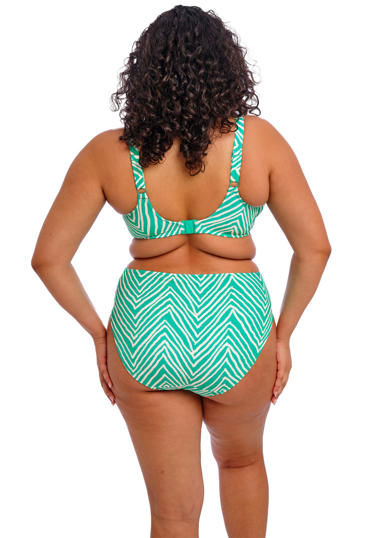 Figi kąpielowe Elomi Swim FIJI FALLS ES802672MAR Mid Rise Bikini Brief Marine