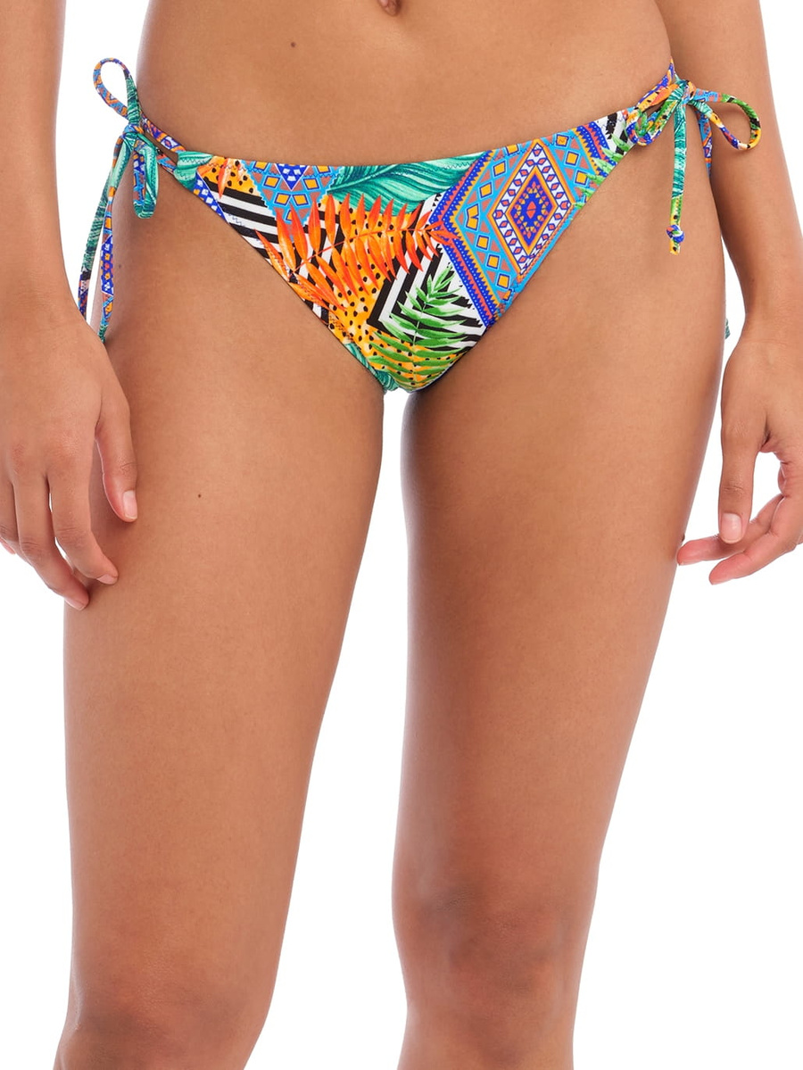 KOMPLET - Kostium kąpielowy dwuczęściowy Freya Swim CALA PALMA AS202403MUI Uw Sweetheart Bikini Top Multi 30DD (30D) + majtki
