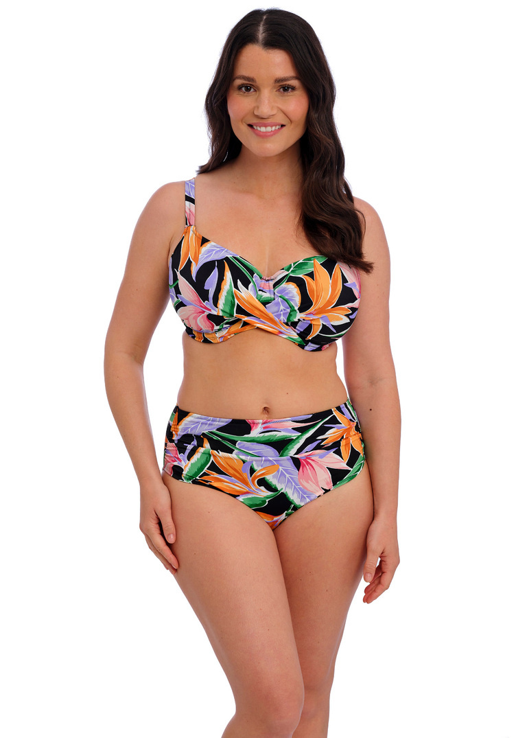 Biustonosz kąpielowy Fantasie Swim MYKONOS COVE FS505905BLK Uw Full Cup Bikini Top Black