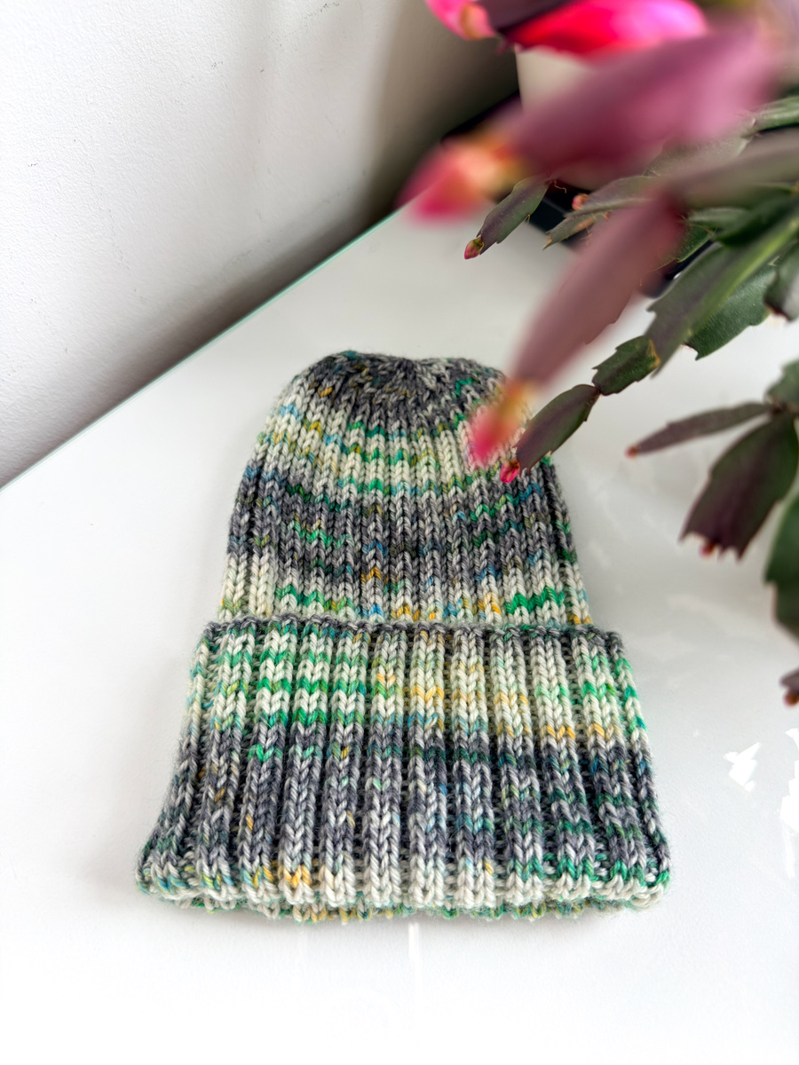 NELLI Handmade Merino Wool Beanie 20 zorza polarna