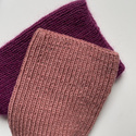 NANA Handgemachte Mütze aus Merinowolle 48 Blush Wintermütze