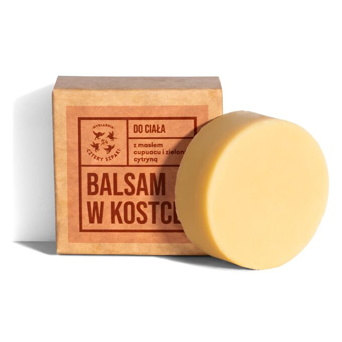 BALSAM DO CIAŁA W KOSTCE Mydlarnia Cztery Szpaki