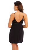 Koszulka nocna Wacoal RAFFINE WE148011BLK Chemise Black