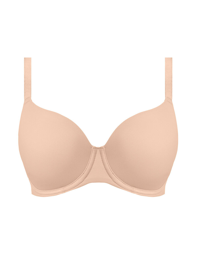 Biustonosz Freya UNDETECTED AA401708NAE Uw Moulded T-shirt Bra Natural Beige