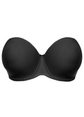 Biustonosz Elomi SMOOTH EL4300BLK Uw Moulded Strapless Bra Black