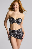 Spódniczka kąpielowa z majtkami Panache POLKA DOT SW2078 Skirted Bikini Bottoms Polka Dot Print