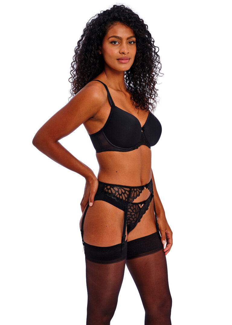 Pas do pończoch Freya LOVELAND AA401091BOK Suspender Bombshell Black