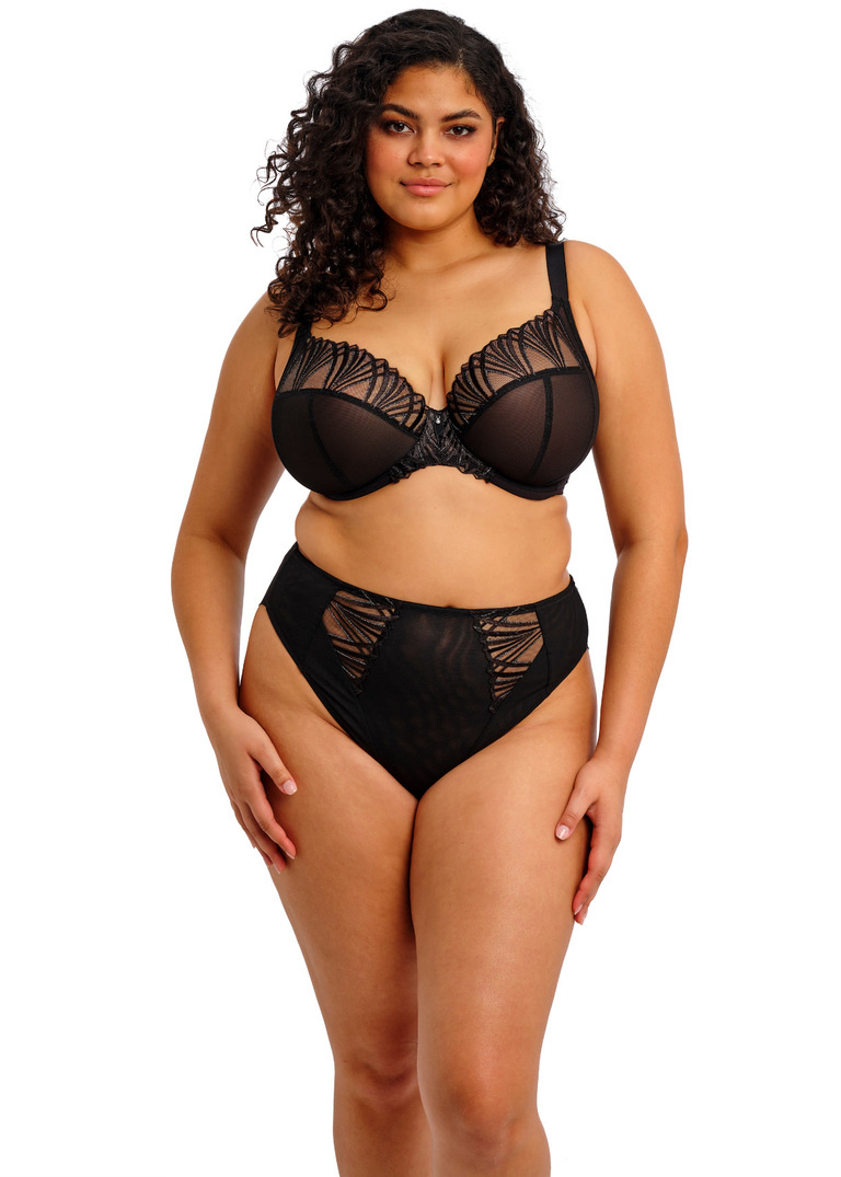 Biustonosz plunge Elomi REJA EL303102BLK Uw Plunge Bra Black
