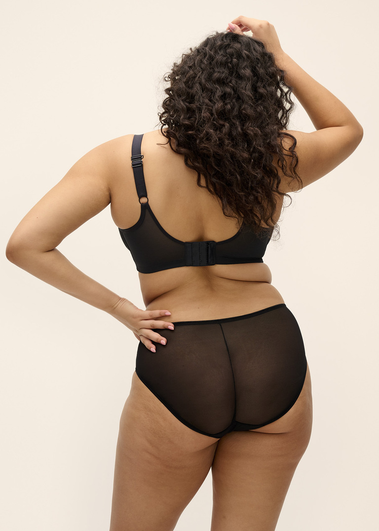 Biustonosz Elomi MATILDA EL8900BLK Plunge Bra Black
