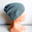 Czapka z wełny merino VARELLA 100% Baby Merino 43 Jasny Morski