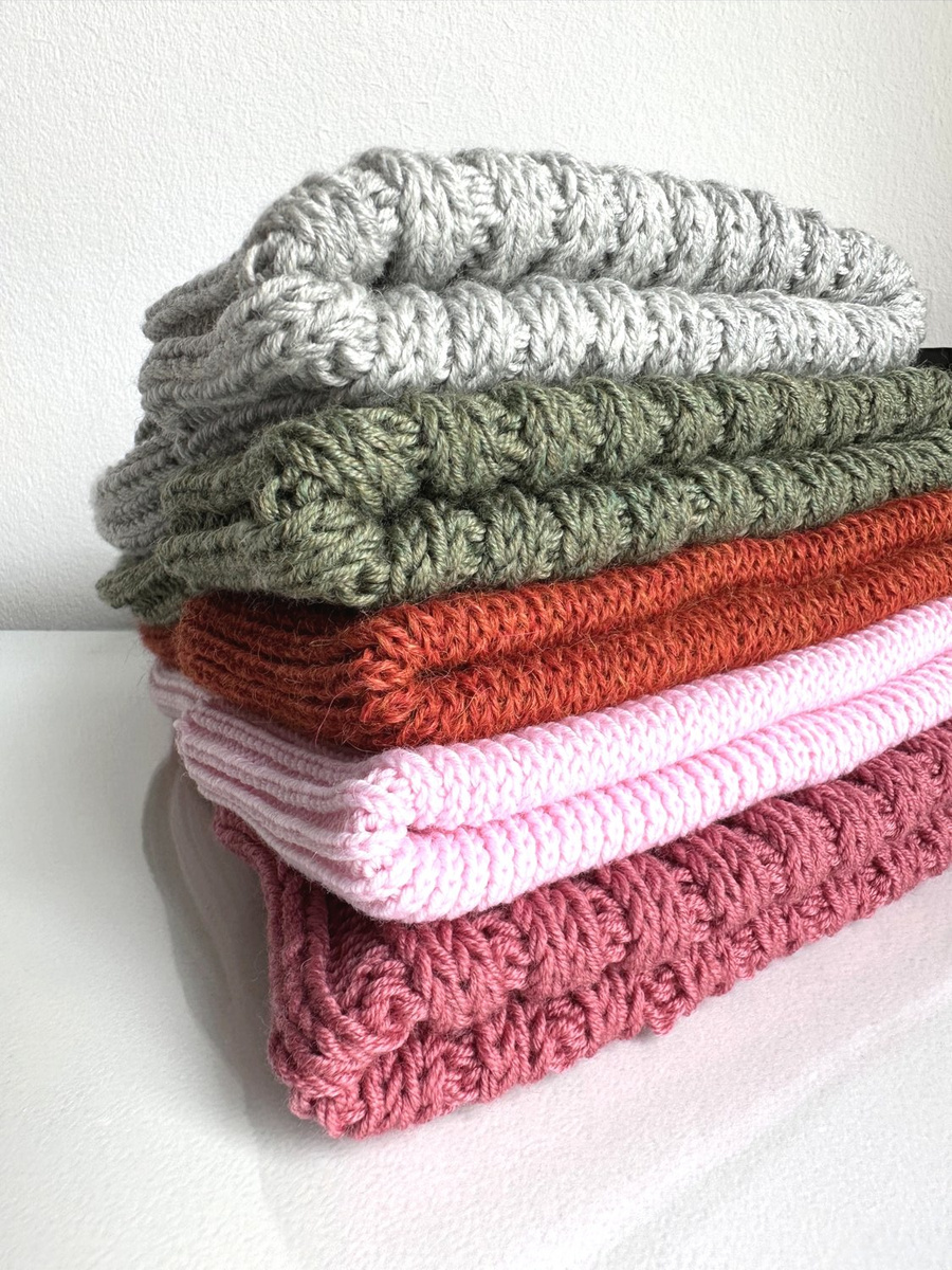 Czapka wywijana HELEN 100% Alpaka 2925 Rdza