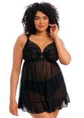 Koszulka nocna Elomi PRIYA EL4551BLK Uw Babydoll Black