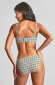 Figi kąpielowe Panache Swim SEERSUCKER SW1756A Brazilian Bikini Bottoms Idol Seersucker Multi