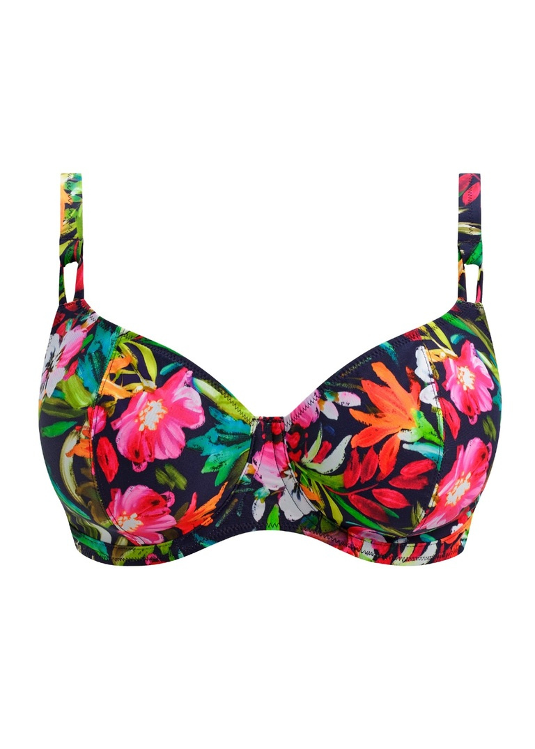 Biustonosz kąpielowy Freya Swim KAILUA SHORES AS207902MIH Uw Plunge Bikini Top Midnight