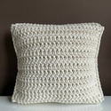 Poduszka ze sznurka bawełnianego JULIA 45x45