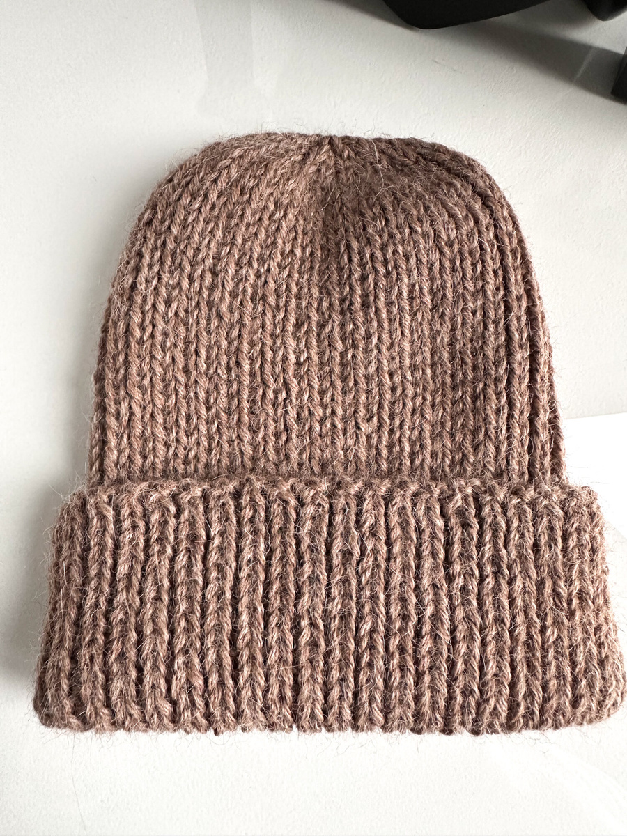 KIARA Beanie 100% Alpaca 618 nugat
