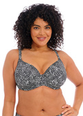KOMPLET - Strój kąpielowy dwuczęściowy Elomi PEBBLE COVE Black - wybierz fason i rozmiar (34H, 36E, 36GG, 36H, 36J, 38E, 38F)