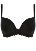 Biustonosz Freya FESTIVAL VIBE AA5620BLK Uw Moulded Plunge T-shirt Bra Black