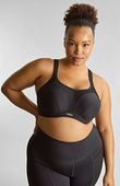 Biustonosz sportowy Sculptresse Panache SPORT 9441 Non Padded Sports Bra Black