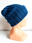 MARLA Turn-Up Cashmere Beanie 100% 526 Romeo