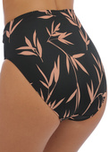 Figi kąpielowe Fantasie Swim LUNA BAY FS502478LAK High Waist Bikini Brief Lacquered Black