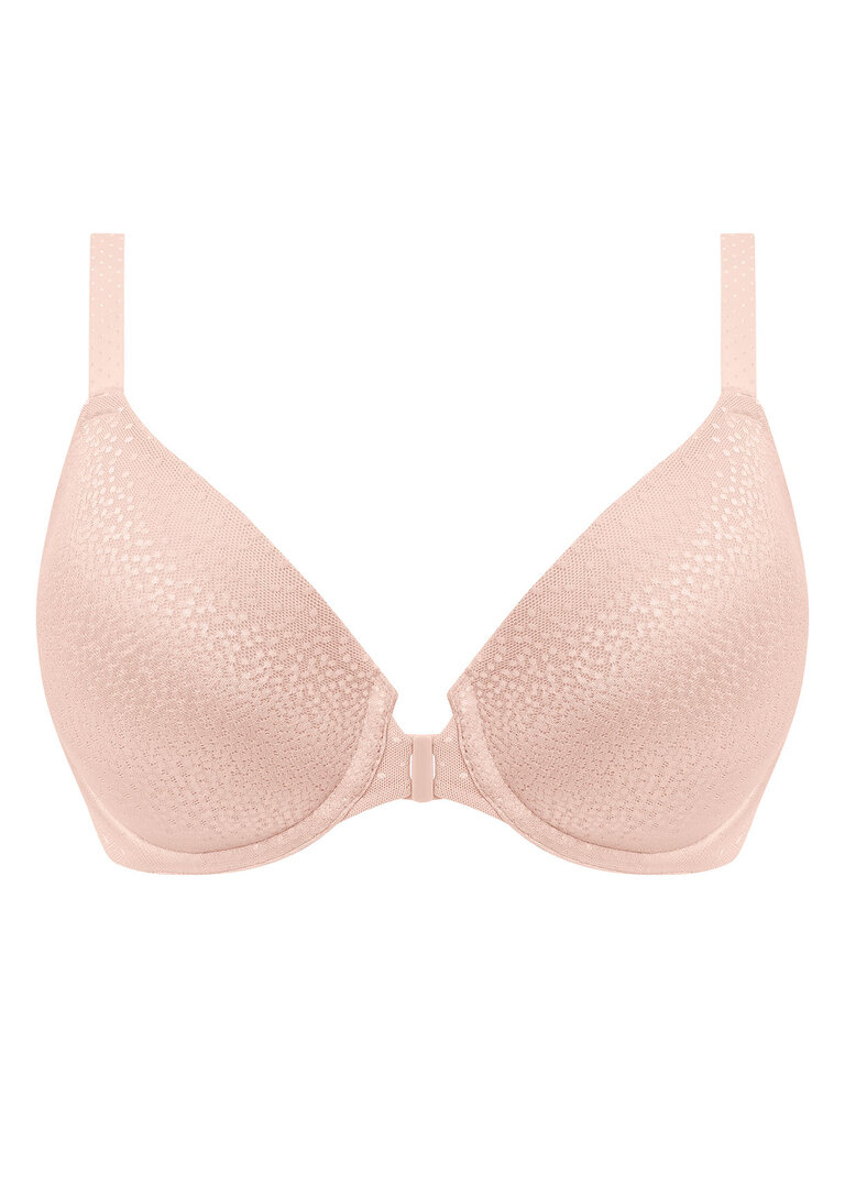 Biustonosz zapinany z przodu Wacoal BACK APPEAL WA853403253 Uw Front Fastener Bra Rose Dust