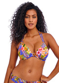 Biustonosz kąpielowy Freya Swim TIGER VALLEY AS206704ULE Uw Halter Bikini Top Ultramarine