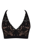 Bezfiszbinowy biustonosz Panache AMOUR 11145 Non Wired Bra Black/Pecan