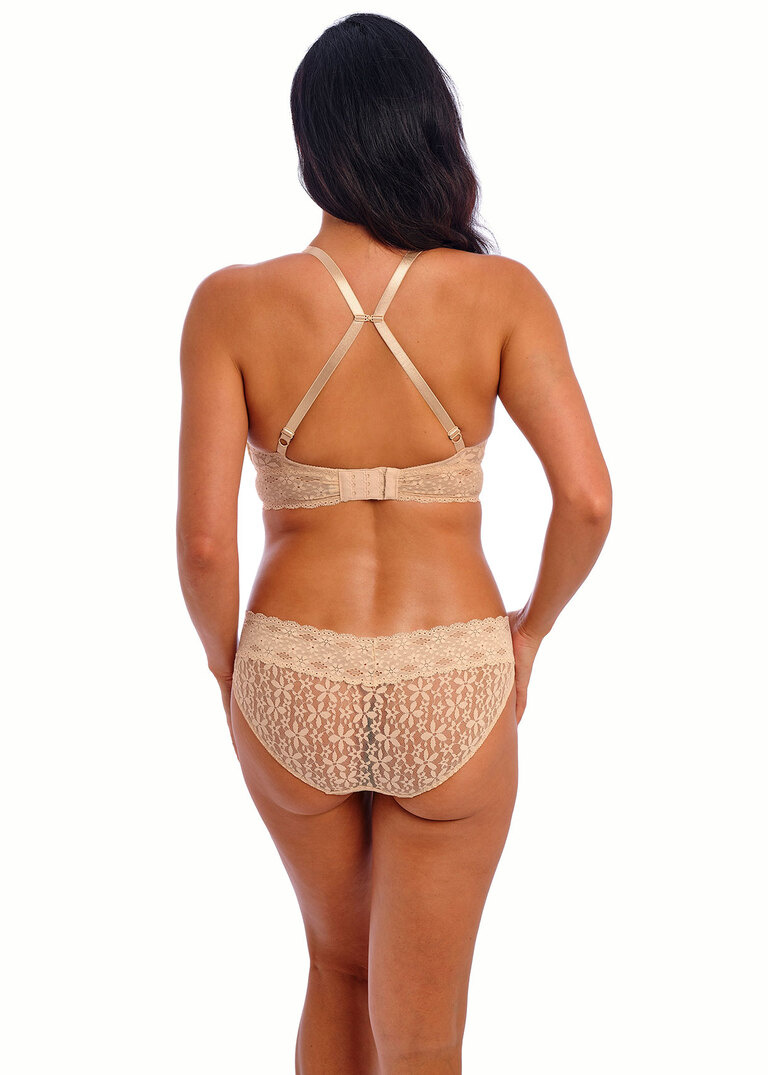 Biustonosz braletka Wacoal HALO LACE WA811205NUE Soft Cup Bra Nude