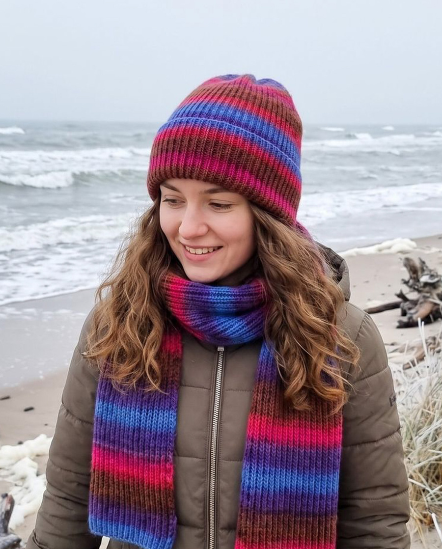 Beanie czapka z wełny VARELLA 2911