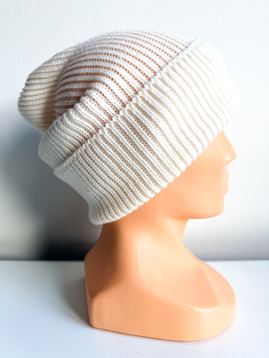 VARELLA Baby Merino Wool Beanie 01 White
