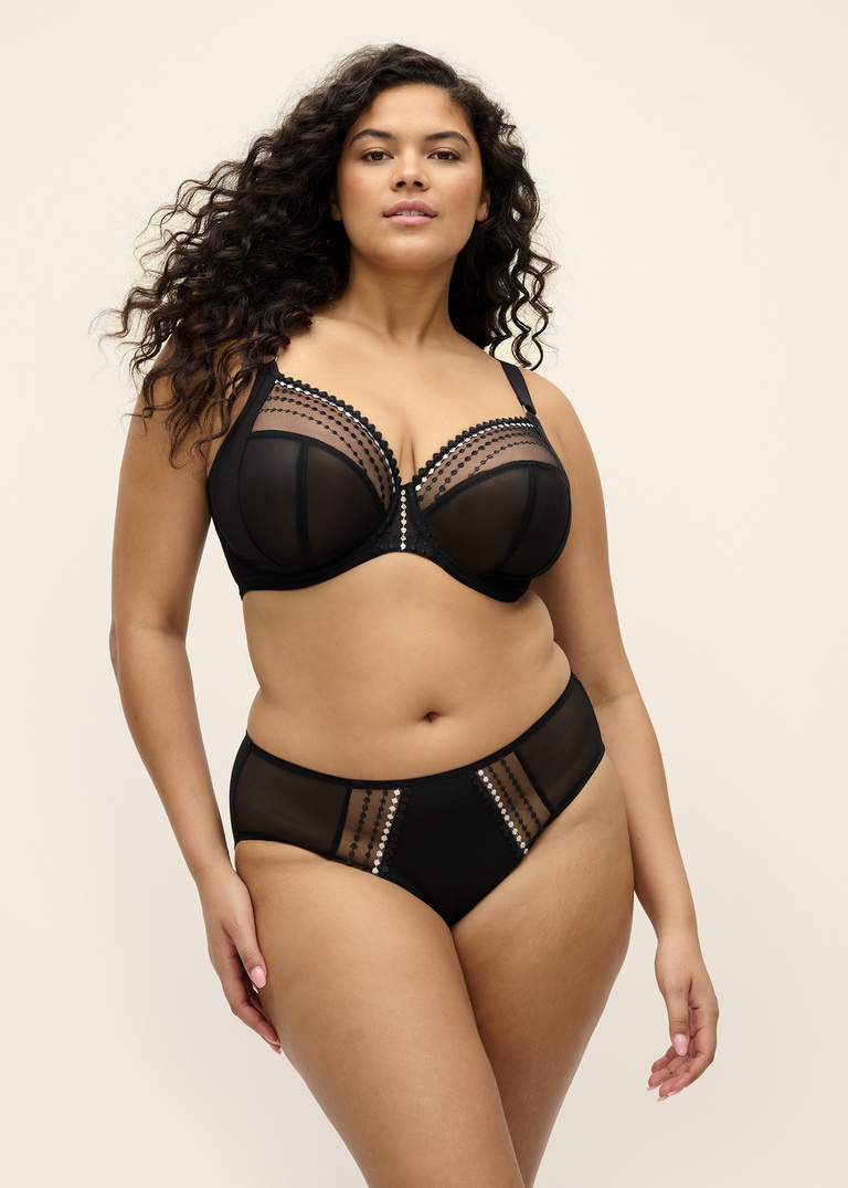 Biustonosz Elomi MATILDA EL8900BLK Plunge Bra Black