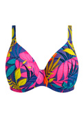 Biustonosz kąpielowy Elomi PORTO RAFTI ES803302INO Uw Plunge Bikini Top Indigo