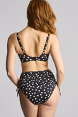 Figi kąpielowe Panache Swim POLKA DOT SW2049 Midi Adjustable Bikini Bottoms Polka Dot Print