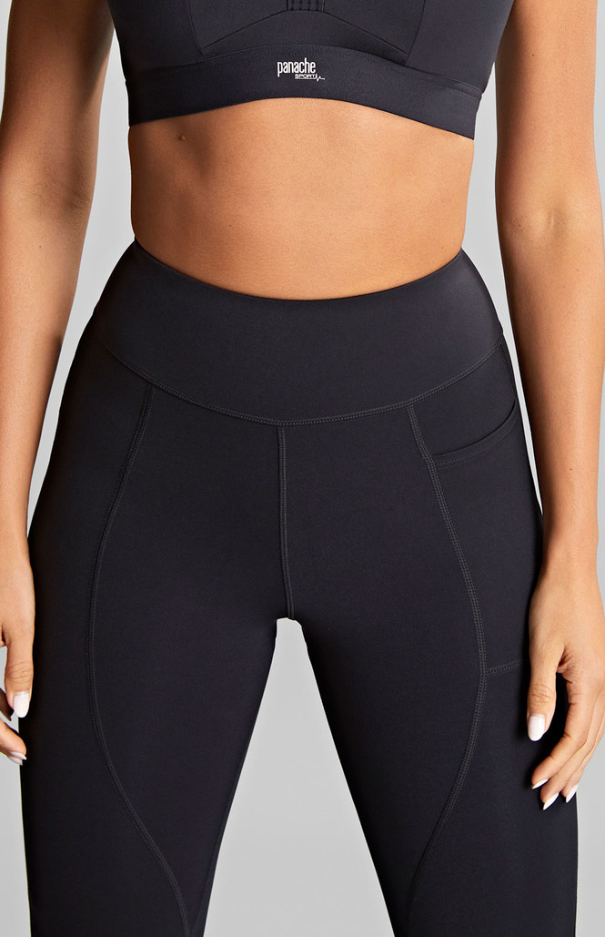 Legginsy sportowe Panache Sport ULTRA ADAPT 5023 Sports Legging Black/Black