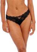 KOMPLET - Biustonosz braletka FREYA FATALE Noir AA401417NOR Non Wired Bralette + majtki AA401450NOR