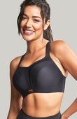 Biustonosz sportowy Panache Sport POWER 5021 z fiszbinami Black
