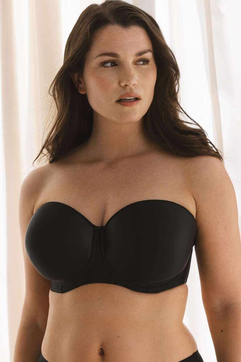 Biustonosz Fantasie SMOOTHING FL4530BLK Moulded Strapless Bra Black