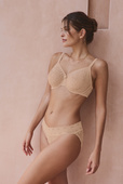 Biustonosz Wacoal HALO LACE WA851205NUE Moulded Underwire Bra Nude