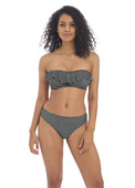 KOMPLET - Strój kąpielowy dwuczęściowy Freya Swim CHECK IN Monochrome - wybierz fason i rozmiar (28G, 28GG, 30D, 32F, 32FF, 32H, 32J, 34E, 34F, 34J, 36G)