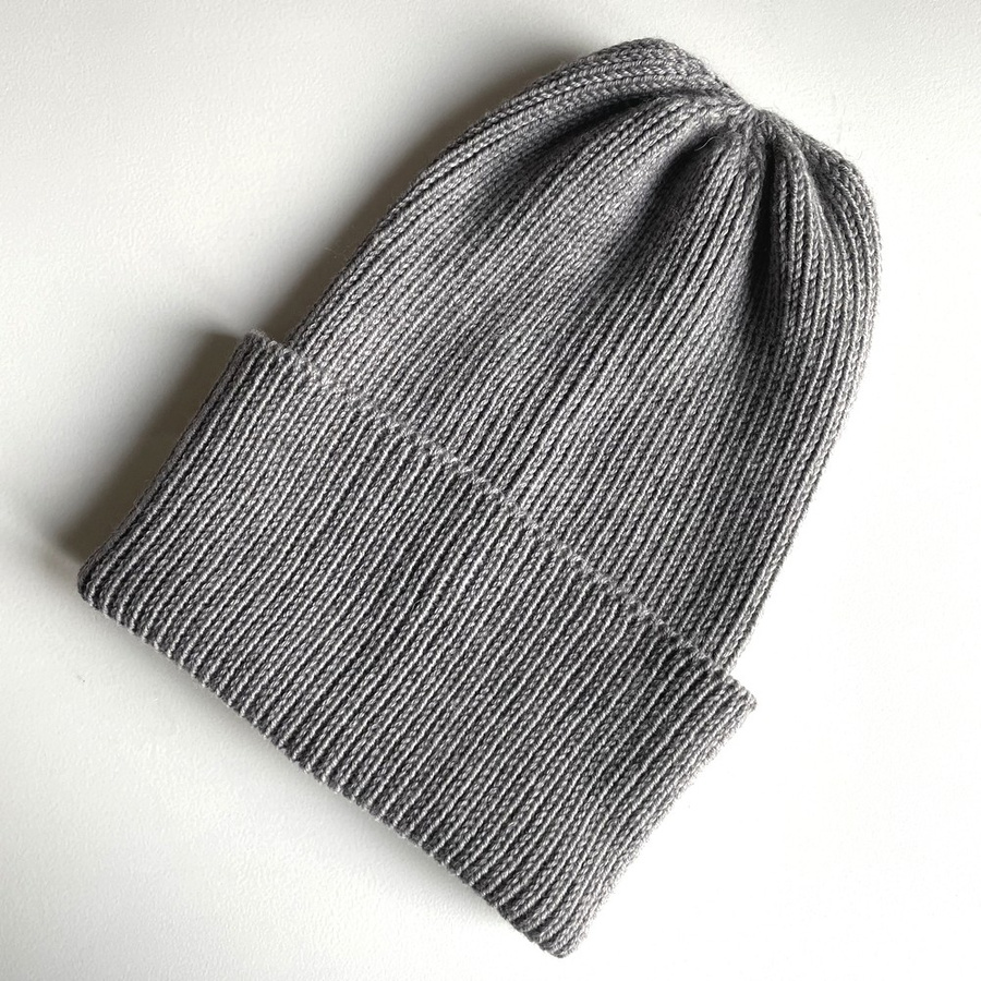 VARELLA – czapka z wełny merino 19 szary