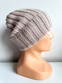HELLI Handmade Baby Merino Wool Beanie 59 Wheat