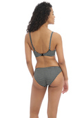 KOMPLET - Strój kąpielowy dwuczęściowy Freya Swim CHECK IN Monochrome - wybierz fason i rozmiar (28G, 28GG, 30D, 32F, 32FF, 32H, 32J, 34E, 34F, 34J, 36G)
