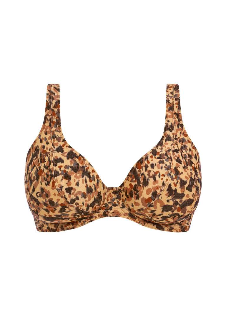 Biustonosz kąpielowy Freya Swim ARIZONA WAVE AS206113DNE Uw High Apex Bikini Top Dune