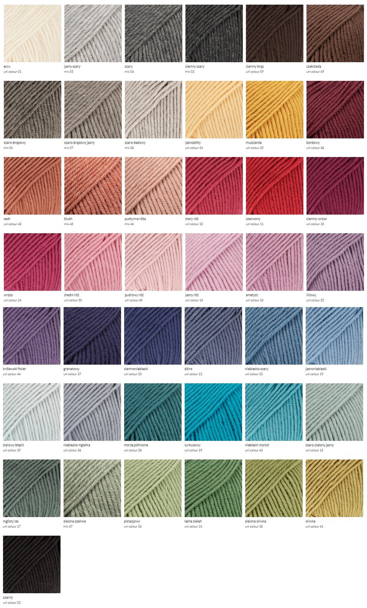 Ręcznie robiona czapka beanie MIRA 100% Merino plus moher i jedwab 50/56 jasny beż