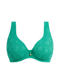 Biustonosz kąpielowy Freya Swim NOMAD NIGHTS AS205413MAR Uw High Apex Bikini Top Marine